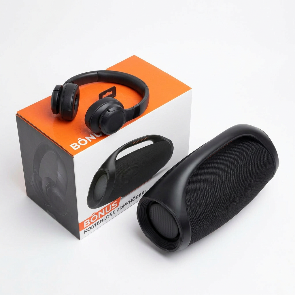 WLAN-Lautsprecher BB3 + Kopfhörer gratis dazu