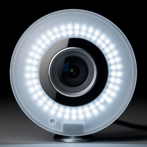 Full HD Webcam mit Ringlicht